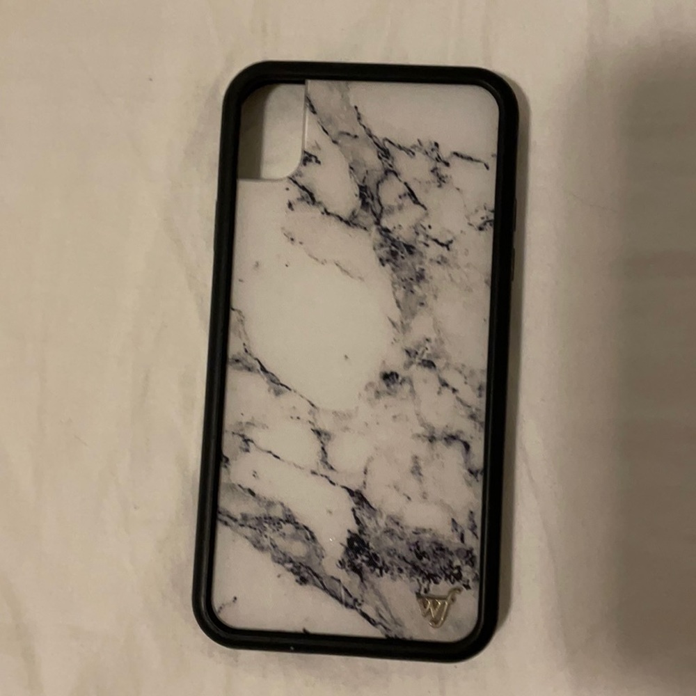 Marble Wildflower Iphone XR case